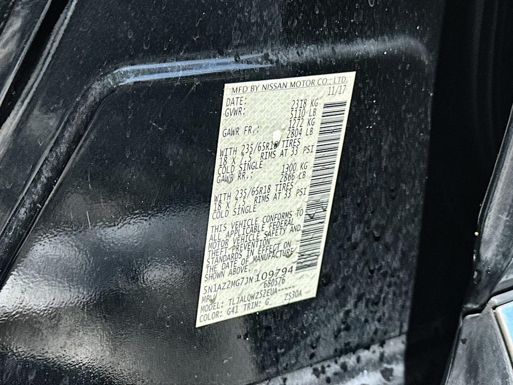 Thumbnail: 2018 Nissan Murano - 18