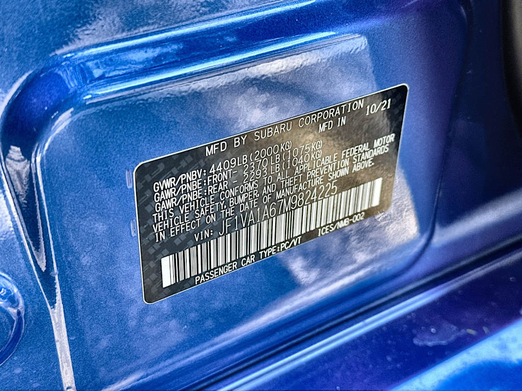 Thumbnail: 2021 Subaru WRX - 19