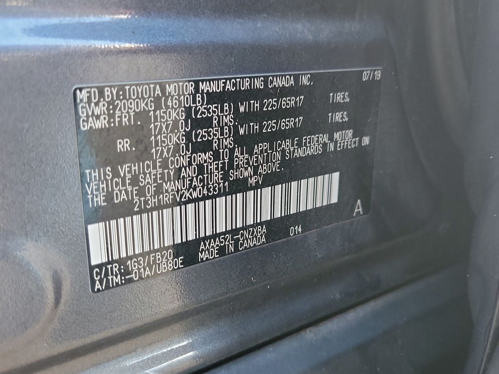 Thumbnail: 2019 Toyota RAV4 - 17