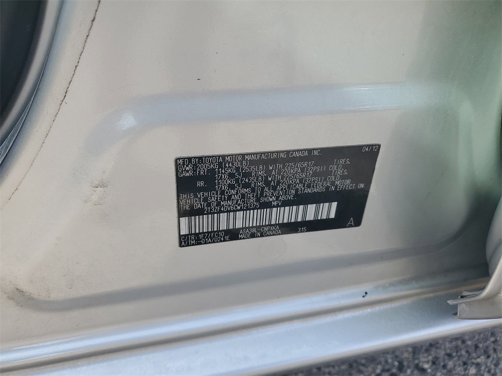 Thumbnail: 2012 Toyota RAV4 - 15