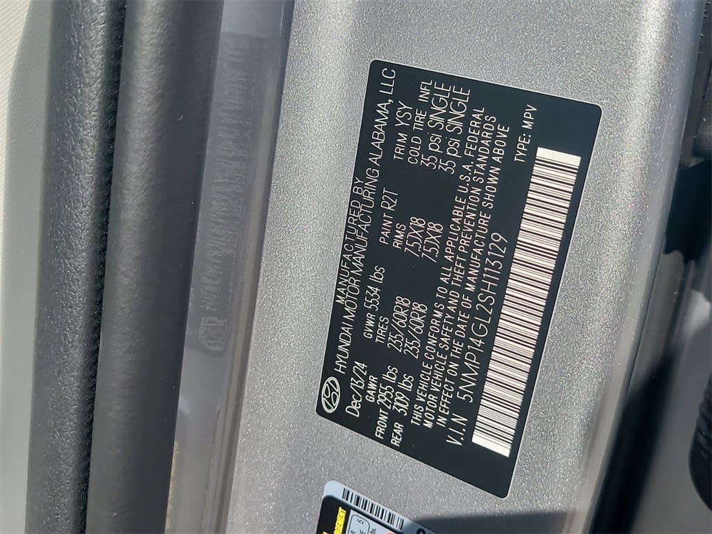 2025 Hyundai Santa Fe SE 14