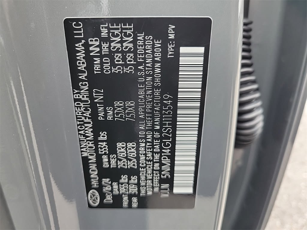 2025 Hyundai Santa Fe SE 16