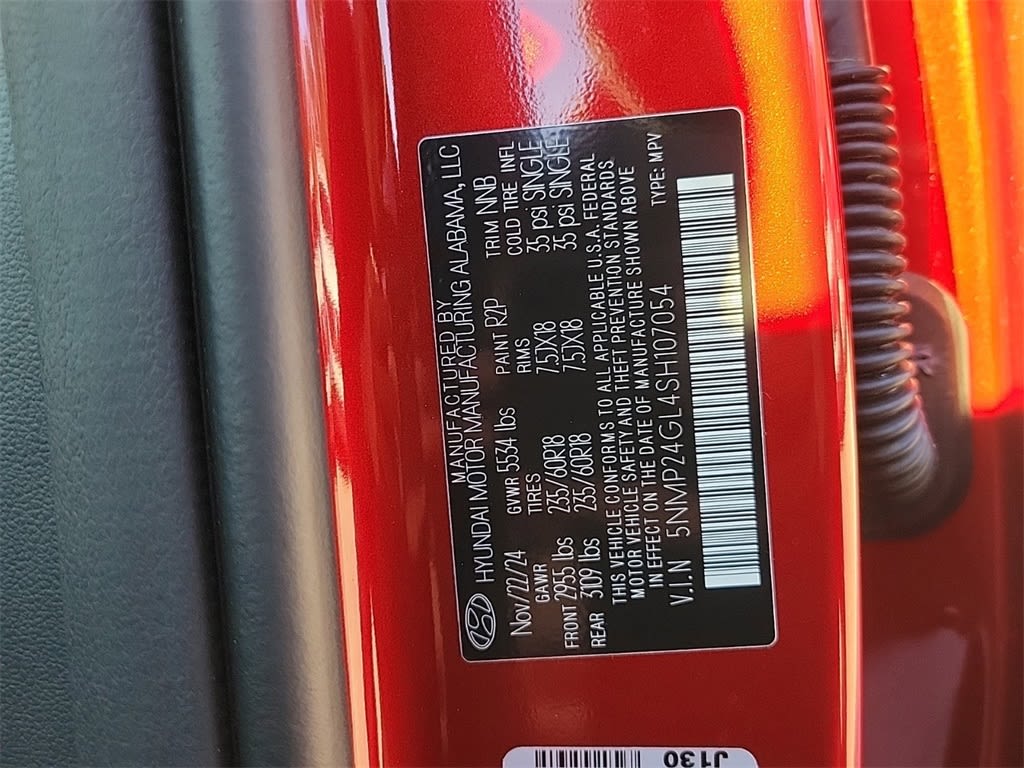 2025 Hyundai Santa Fe SEL 14