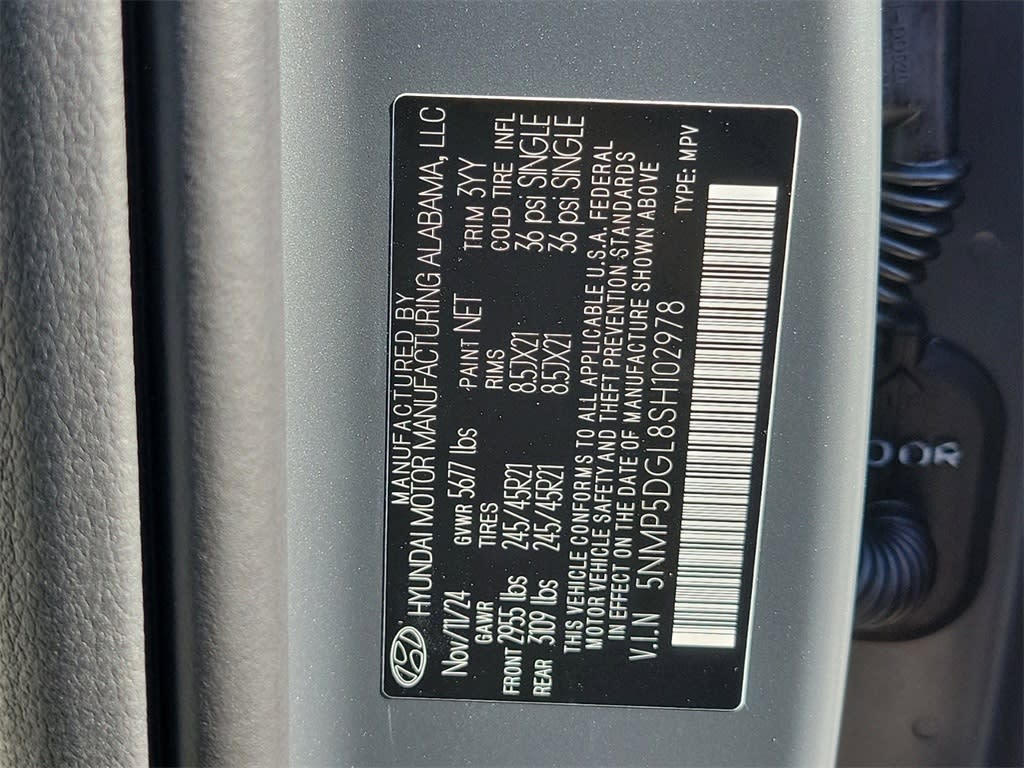 2025 Hyundai Santa Fe Calligraphy 13