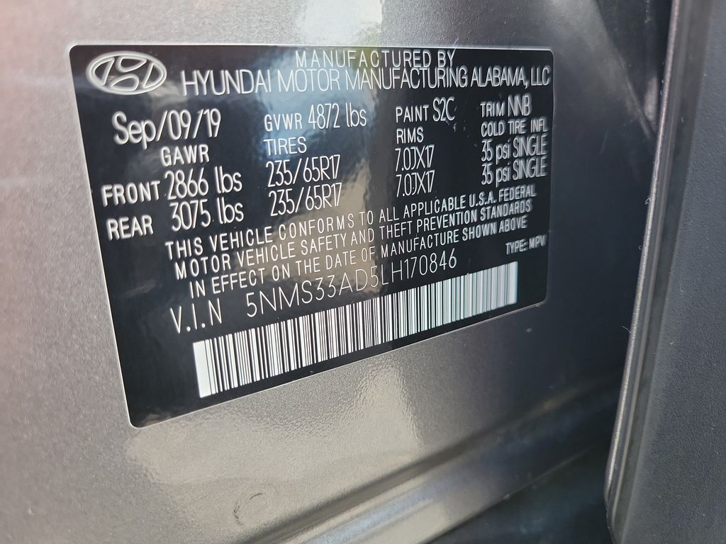 Thumbnail: 2020 Hyundai Santa Fe - 15