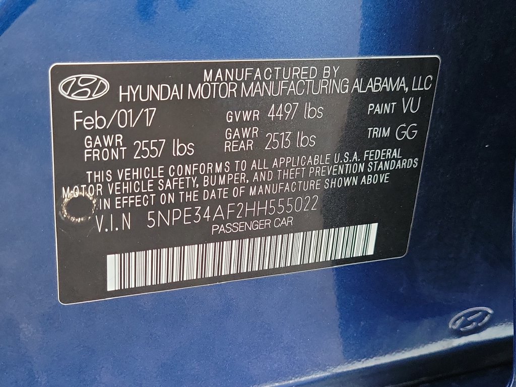 Thumbnail: 2017 Hyundai Sonata - 15