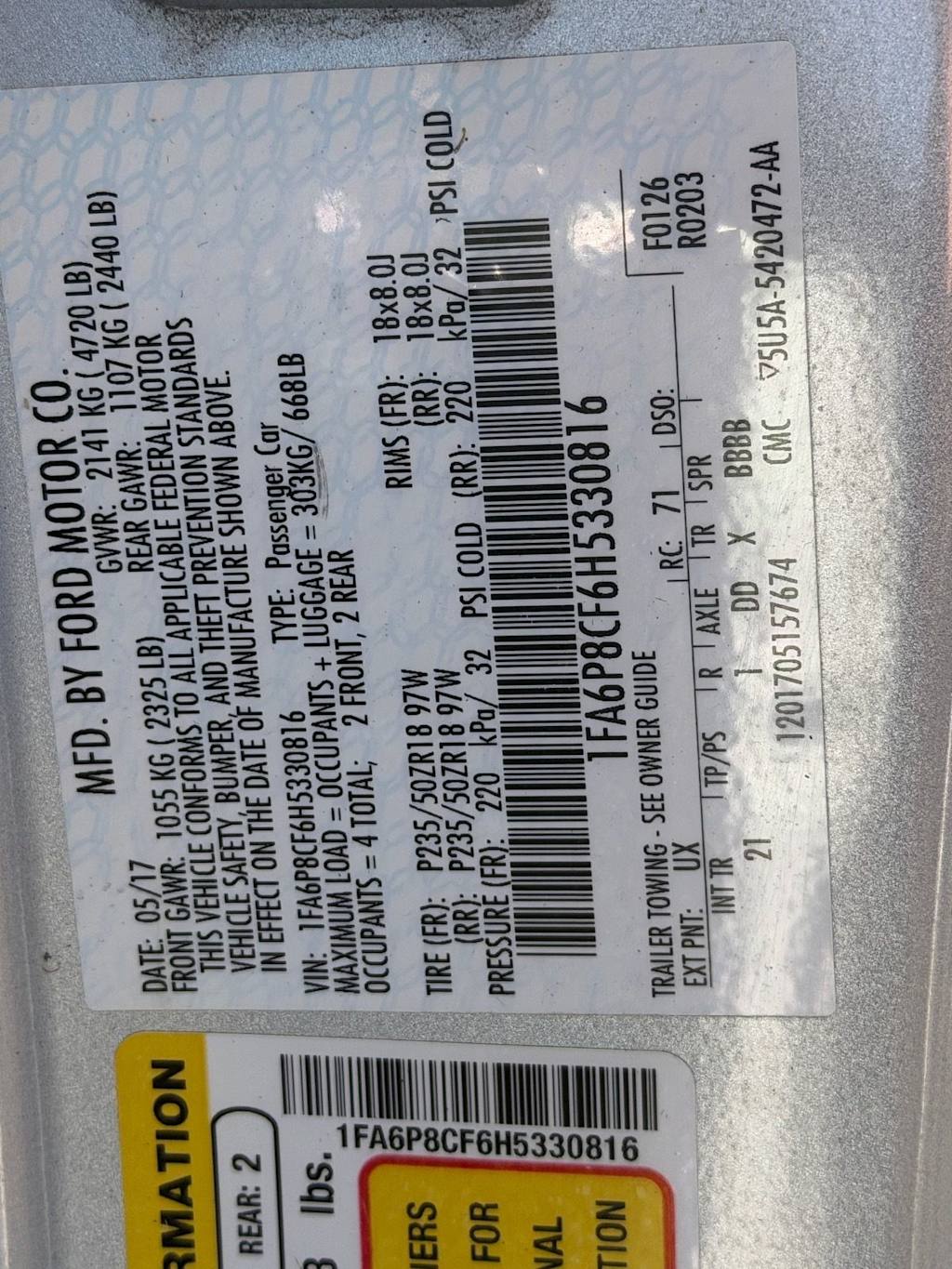 Thumbnail: 2017 Ford Mustang - 17