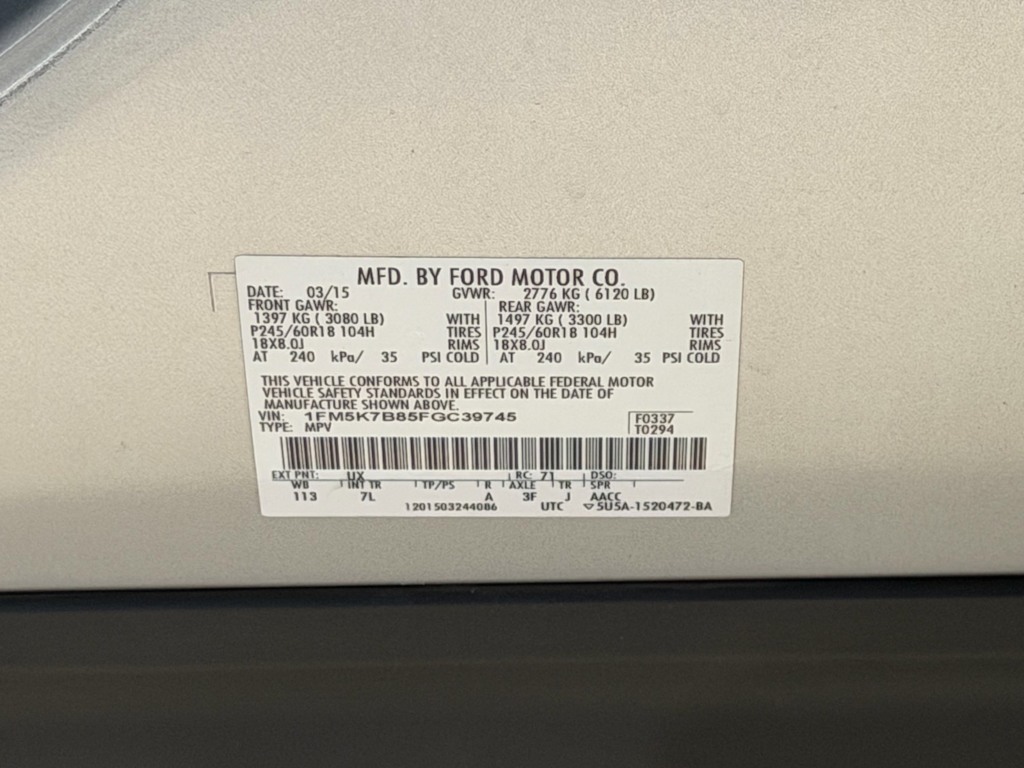 Thumbnail: 2015 Ford Explorer - 14