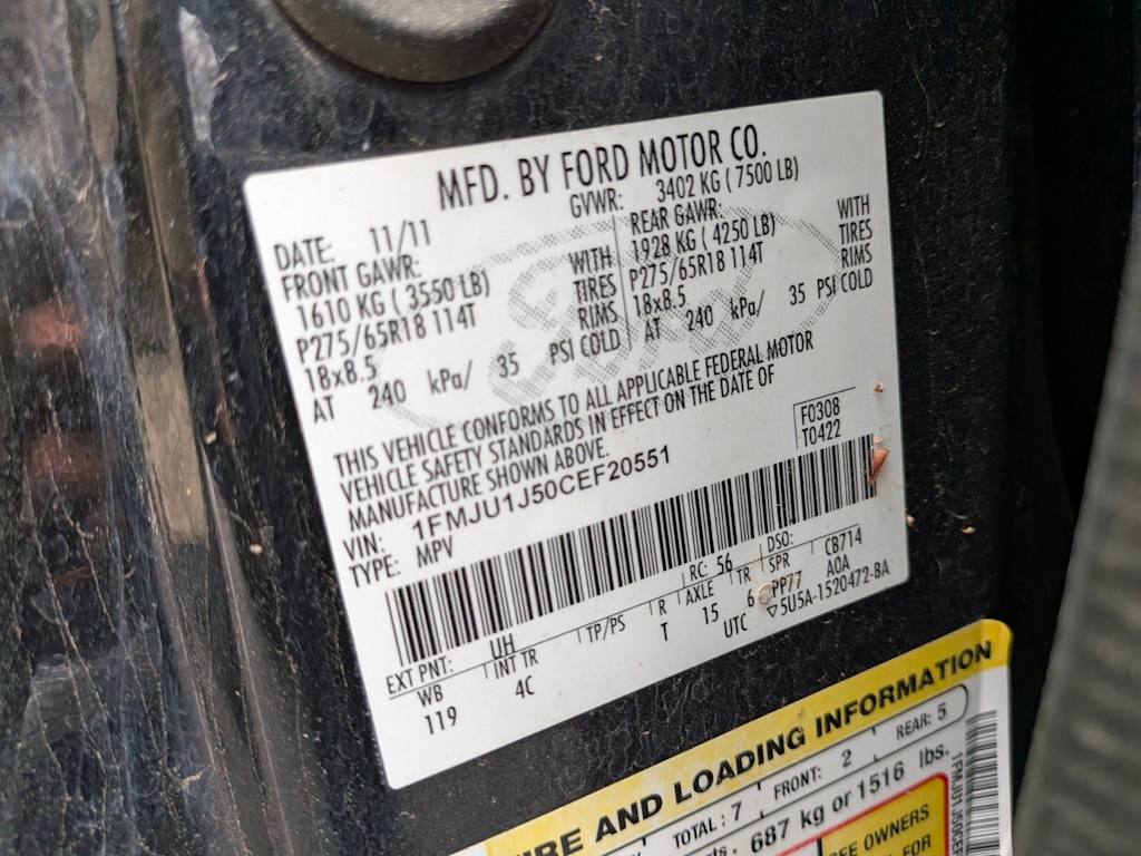 Thumbnail: 2012 Ford Expedition - 5