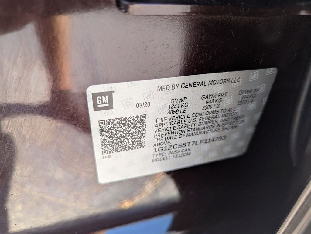 Thumbnail: 2020 Chevrolet Malibu - 17