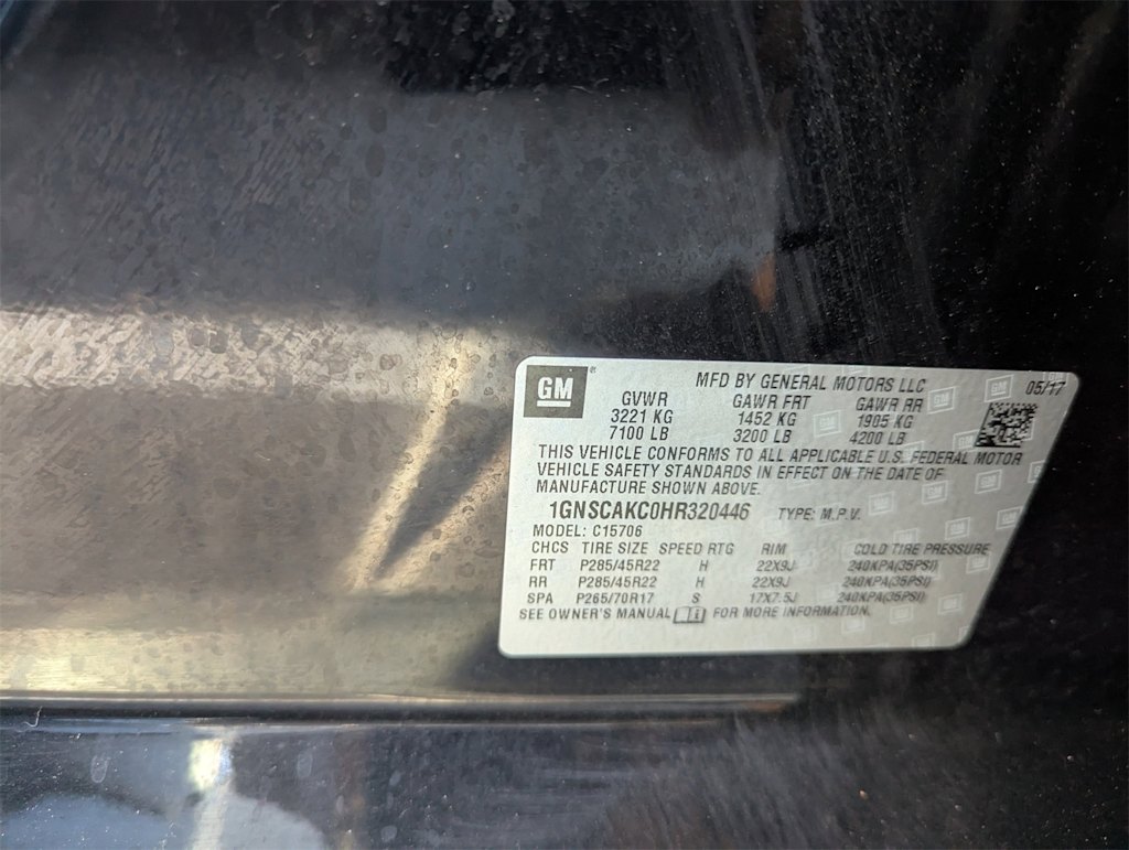 Thumbnail: 2017 Chevrolet Tahoe - 11