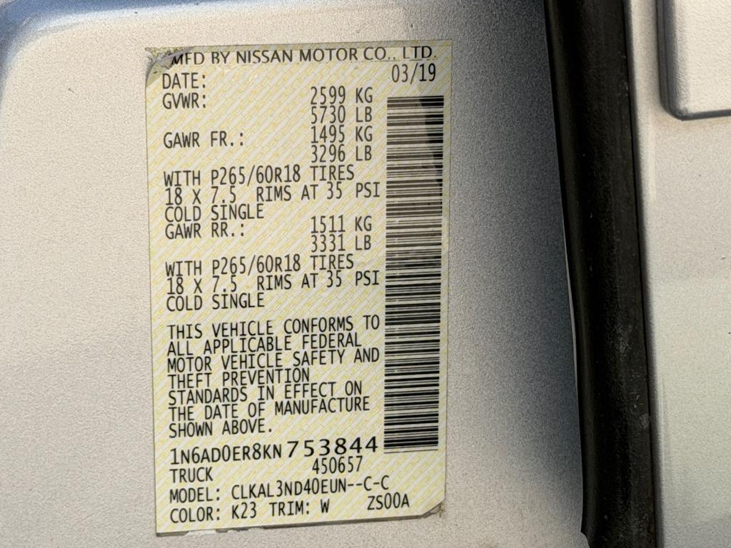 Thumbnail: 2019 Nissan Frontier - 15