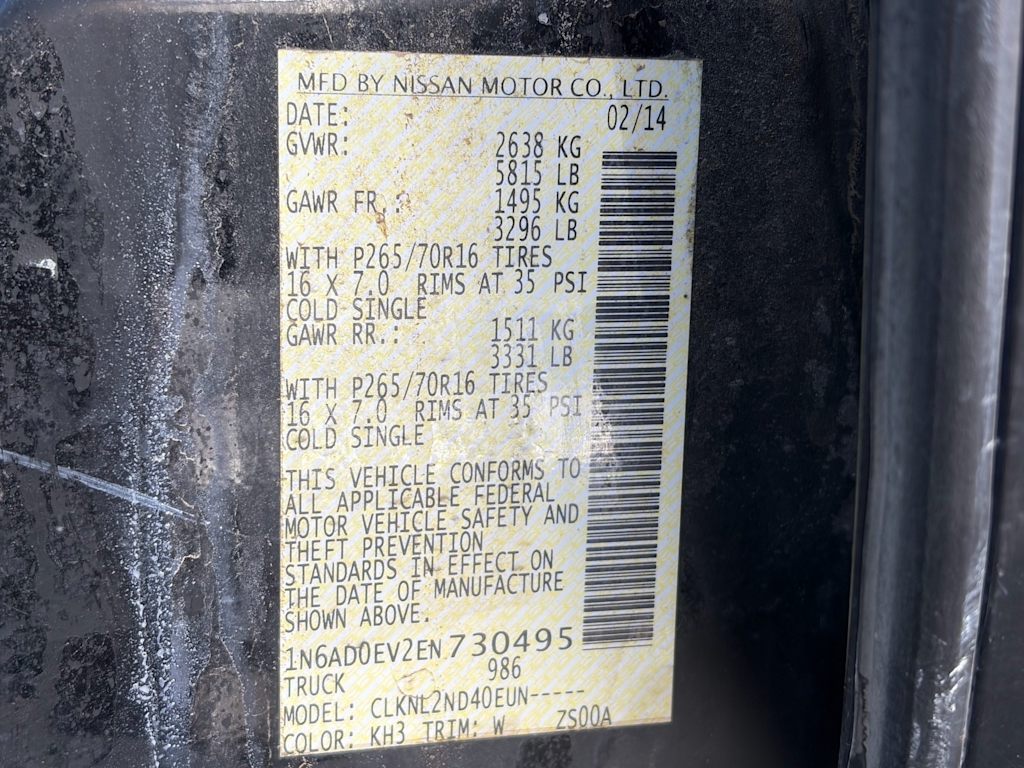 Thumbnail: 2014 Nissan Frontier - 8