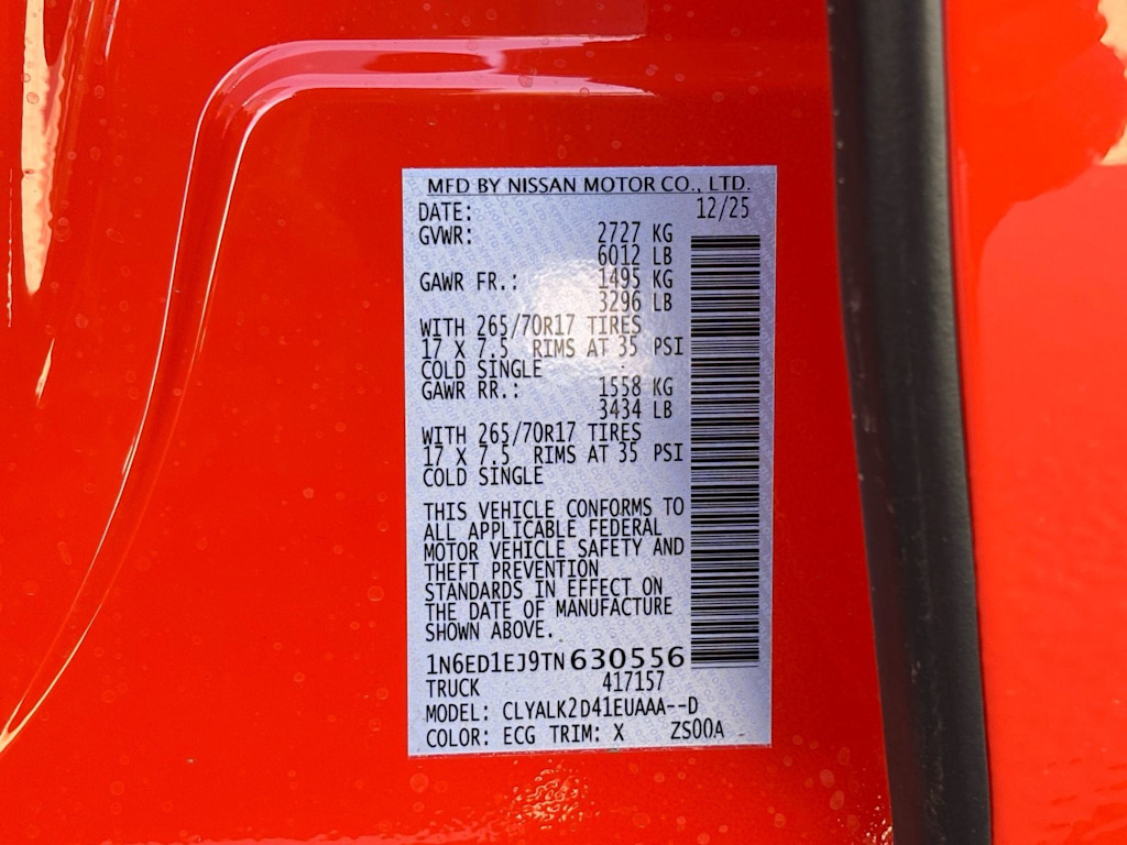 Thumbnail: 2026 Nissan Frontier - 14