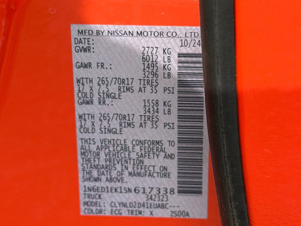 Thumbnail: 2025 Nissan Frontier - 31