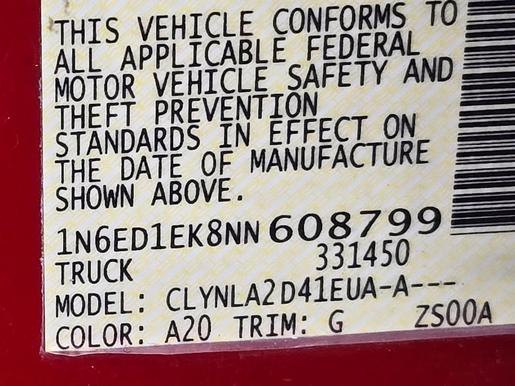 Thumbnail: 2022 Nissan Frontier - 14