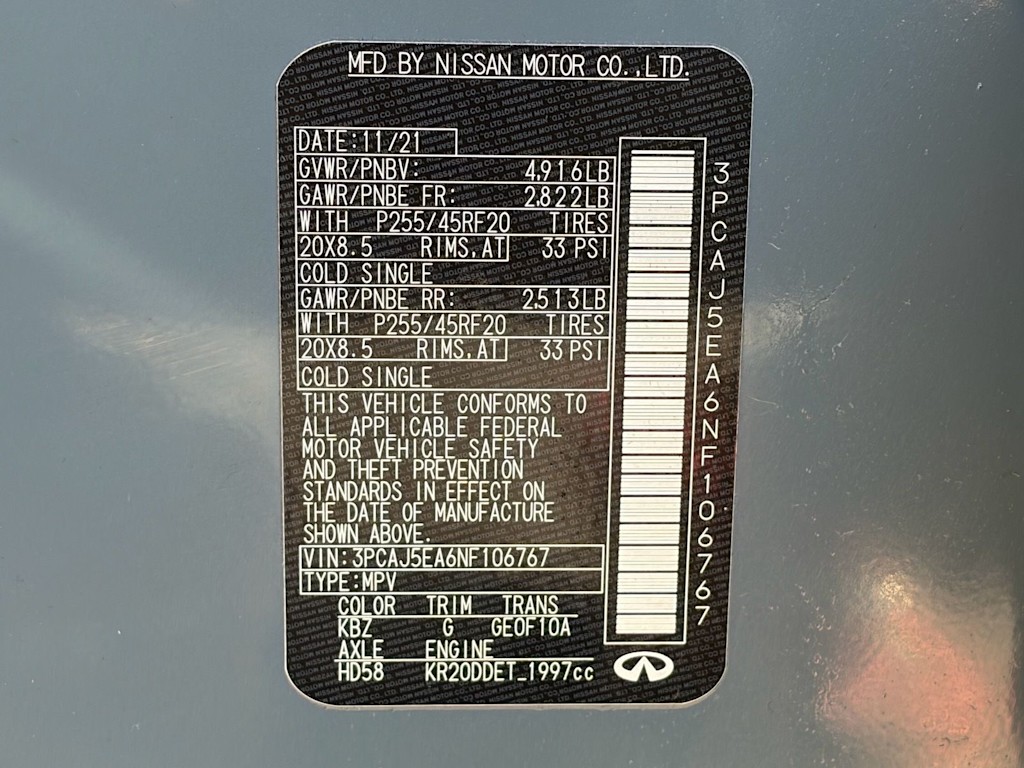 Thumbnail: 2022 INFINITI QX50 - 17