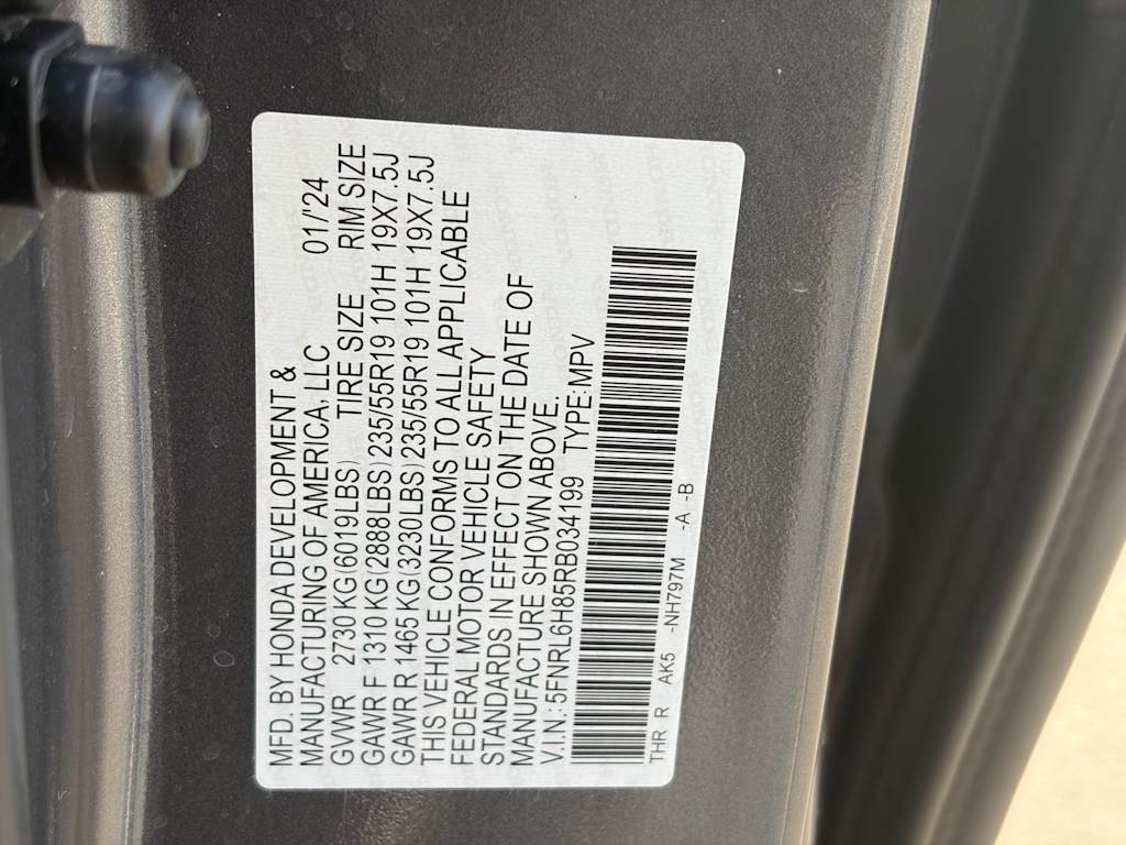 Thumbnail: 2024 Honda Odyssey - 11