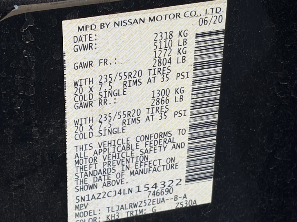 Thumbnail: 2020 Nissan Murano - 8