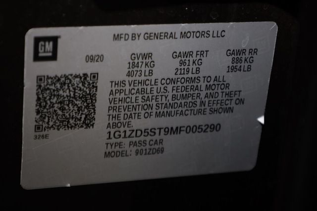 Thumbnail: 2021 Chevrolet Malibu - 19