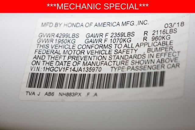 Thumbnail: 2018 Honda Accord - 19