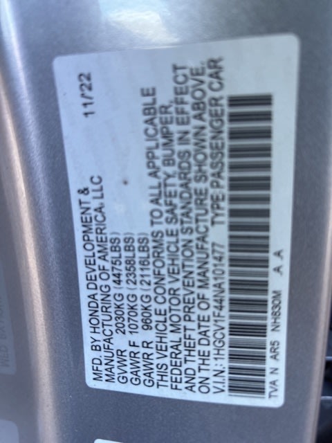 Thumbnail: 2022 Honda Accord - 8