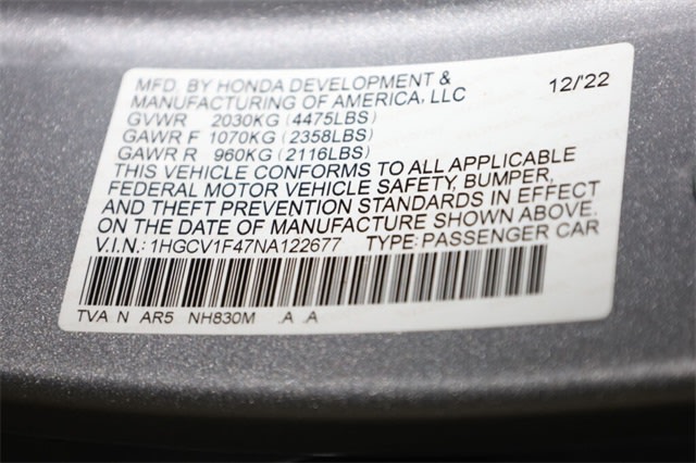 Thumbnail: 2022 Honda Accord - 19