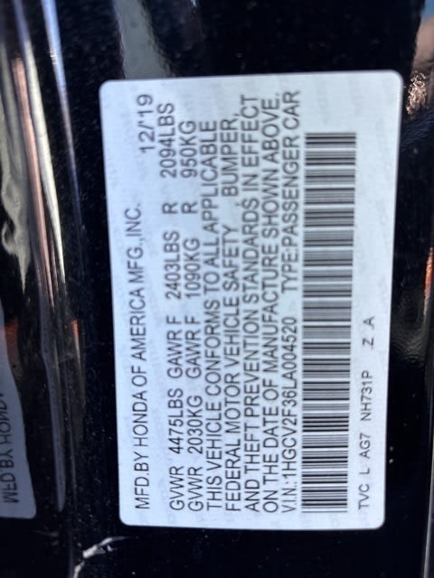 Thumbnail: 2020 Honda Accord - 10