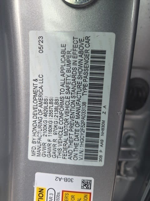 Thumbnail: 2023 Honda Accord - 7