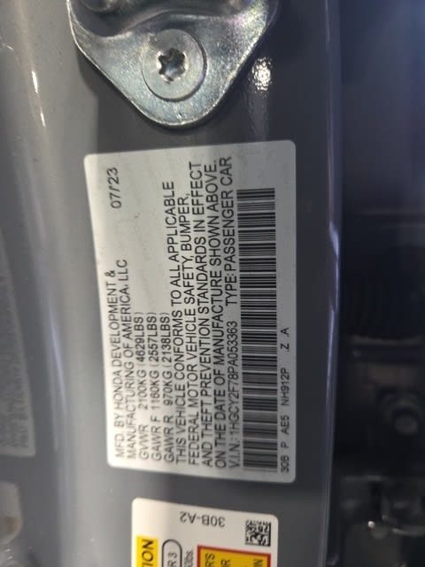 Thumbnail: 2023 Honda Accord - 9