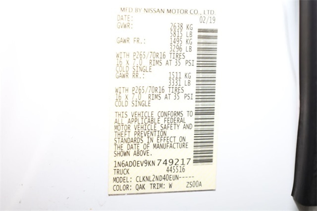 Thumbnail: 2019 Nissan Frontier - 19