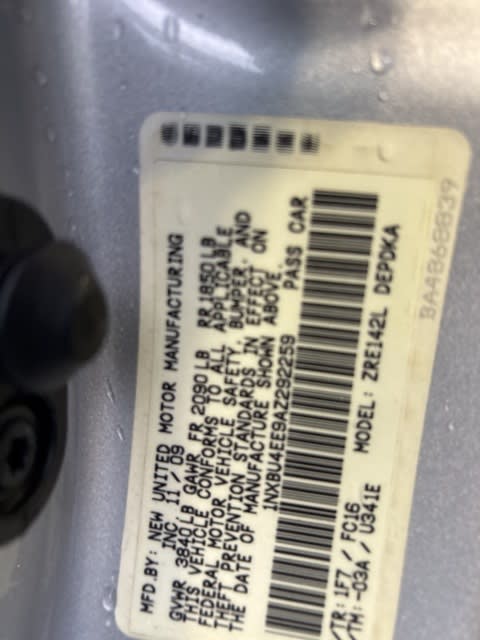 Thumbnail: 2010 Toyota Corolla - 6