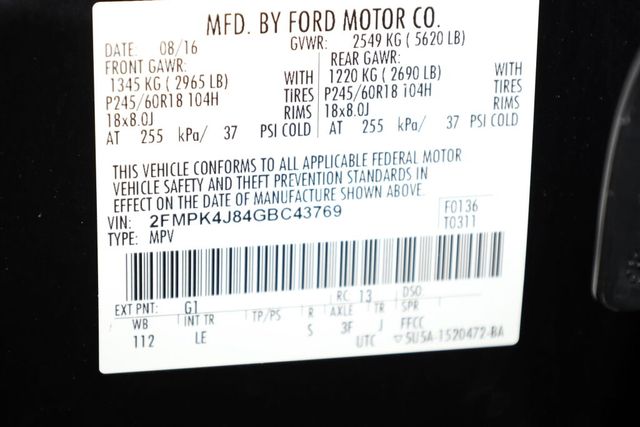Thumbnail: 2016 Ford Edge - 19