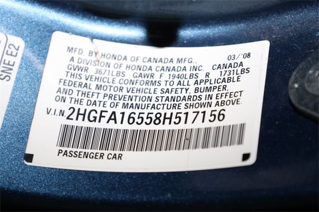 2008 Honda Civic LX 19