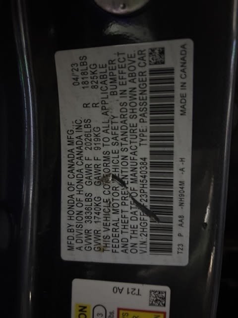 Thumbnail: 2023 Honda Civic - 11