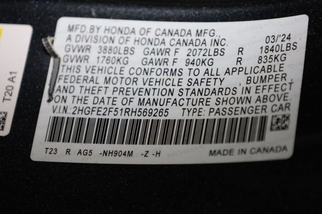 Thumbnail: 2024 Honda Civic - 19