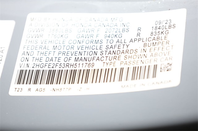 Thumbnail: 2024 Honda Civic - 19