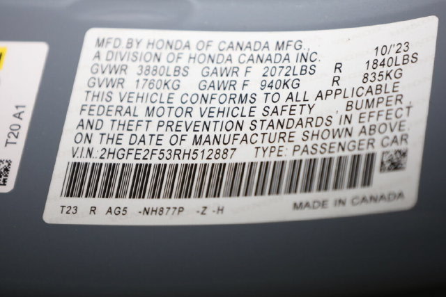 Thumbnail: 2024 Honda Civic - 18