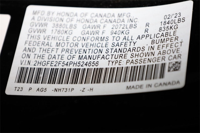 Thumbnail: 2023 Honda Civic - 19