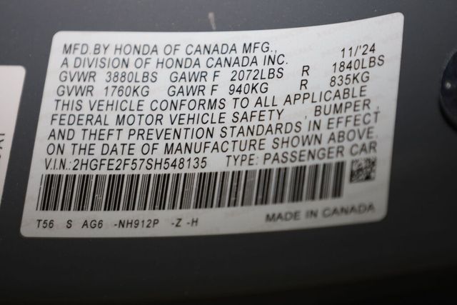 Thumbnail: 2025 Honda Civic - 19