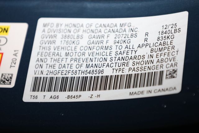 Thumbnail: 2026 Honda Civic - 19
