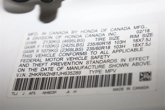 Thumbnail: 2018 Honda CR-V - 19