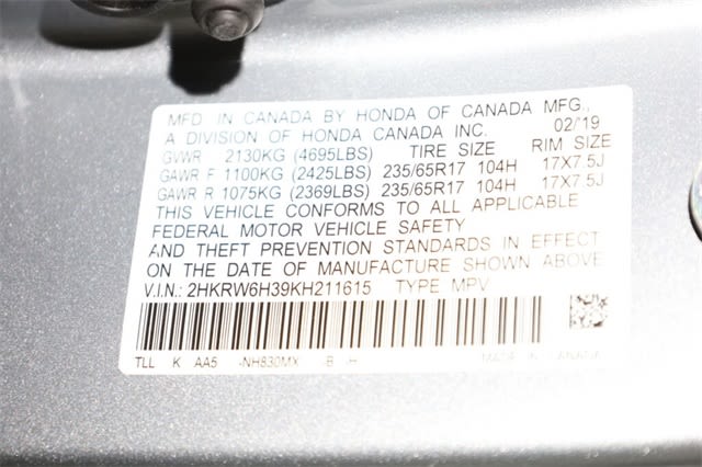 2019 Honda CR-V LX 19