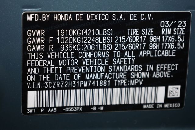Thumbnail: 2023 Honda HR-V - 19