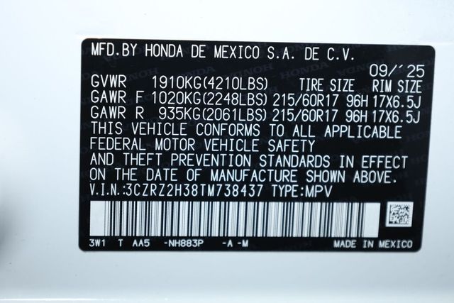 Thumbnail: 2026 Honda HR-V - 19