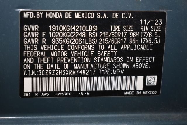 Thumbnail: 2024 Honda HR-V - 19