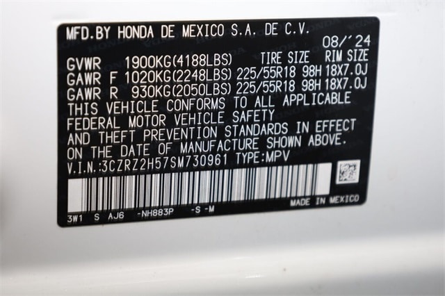 Thumbnail: 2025 Honda HR-V - 18