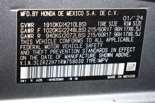Thumbnail: 2024 Honda HR-V - 19