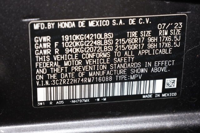Thumbnail: 2024 Honda HR-V - 19