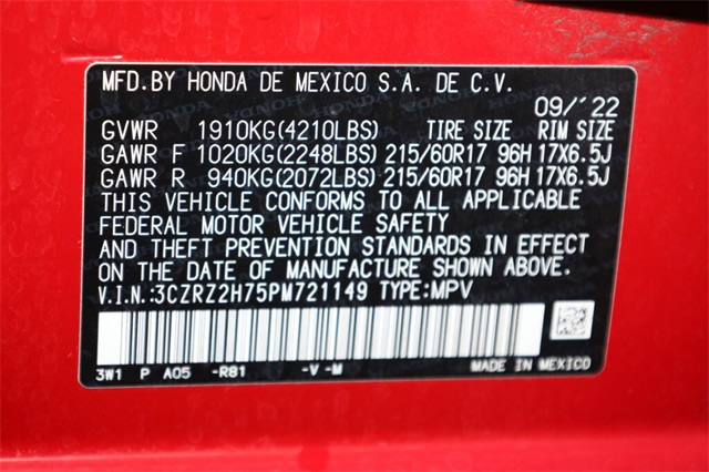 Thumbnail: 2023 Honda HR-V - 18